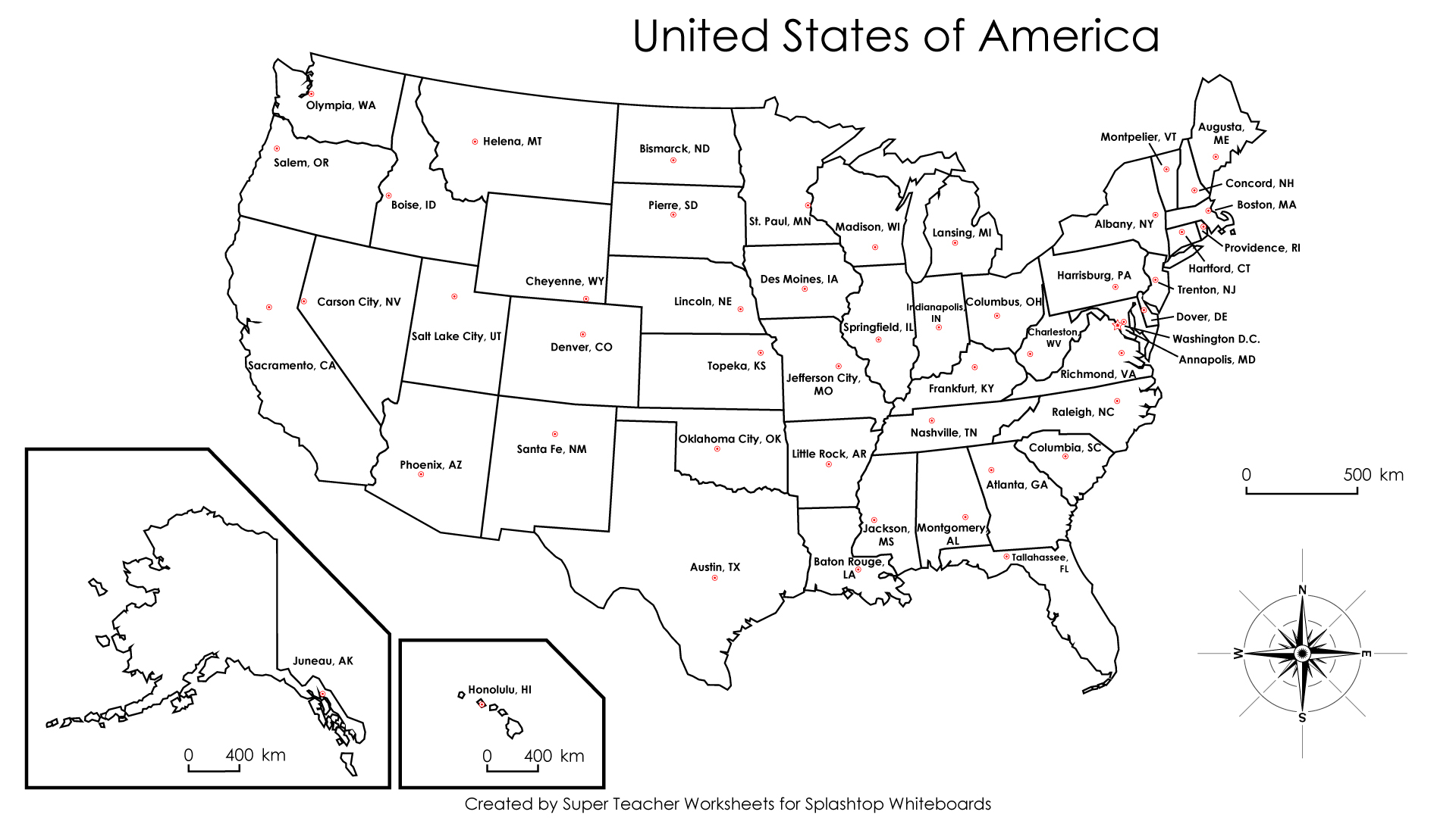 14 Best Images Of States And Capitals Worksheets States 