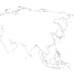Blank Map Of Asia Printable