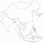 Blank Map Of Asia Quiz Maria Lombardic Coloring Home