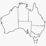 Blank Map Of Australia Printable Printable Blank Map