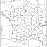 Blank Map Of France Departments Capitals Of Departments