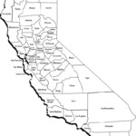 California County Map California State Association Of