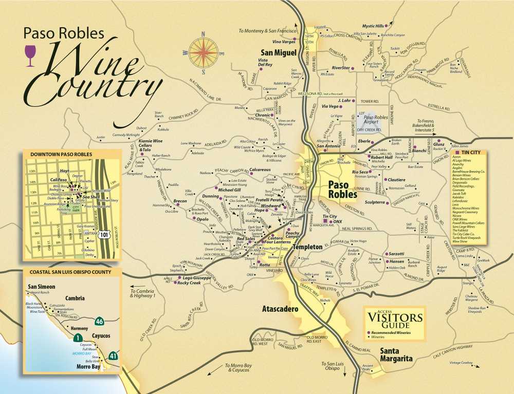 Chili Cook Off By Deborah Duke Paso Robles Winery Map Chili Cook off By Deborah Duke Paso Robles Winery Map