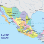 Detailed Political Map Of Mexico Ezilon Maps