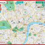 Download London Map With Cities Major Tourist Attractions