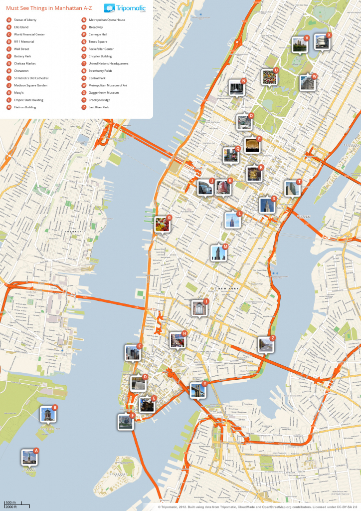 Free Printable Map Of New York City Printable Maps