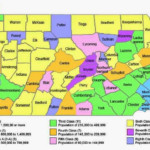 Free Printable Map Of Pennsylvania PA With Cities With