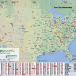 Free Telephone Area Code Map