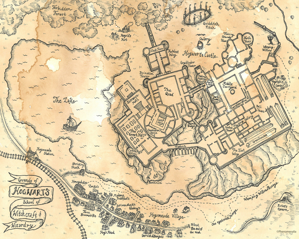 Hogwarts Map Printable Printable Maps Hogwarts Map Printable Printable Maps