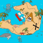 Items Similar To Printable Treasure Map Kids Pirate Child