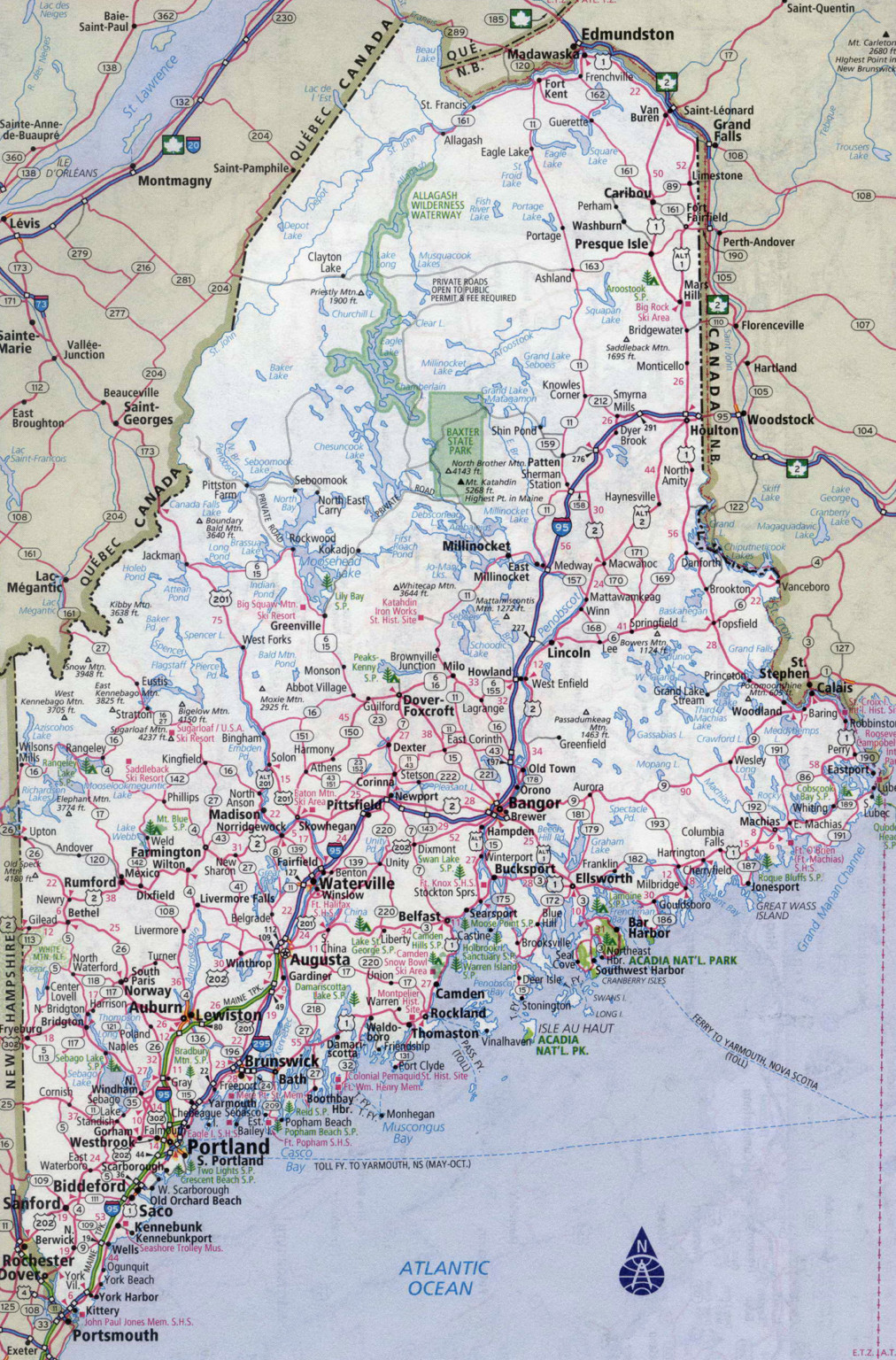 large-detailed-roads-and-highways-map-of-maine-state-with-printable-map-of-the-united-states