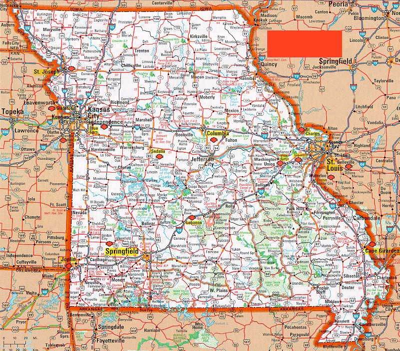 Large Map Of Missouri Bing Images Map Image Missouri Large Map Of Missouri Bing Images Map Image Missouri
