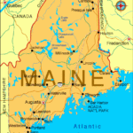 Maine Map Infoplease