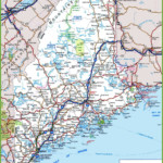 Maine Road Map