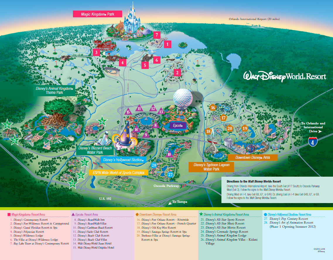 Map Of Disney World The DIS Disney Discussion Forums 