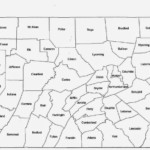 Map Of Pennsylvania Counties Free Printable Maps