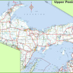 Map Of Upper Peninsula Of Michigan