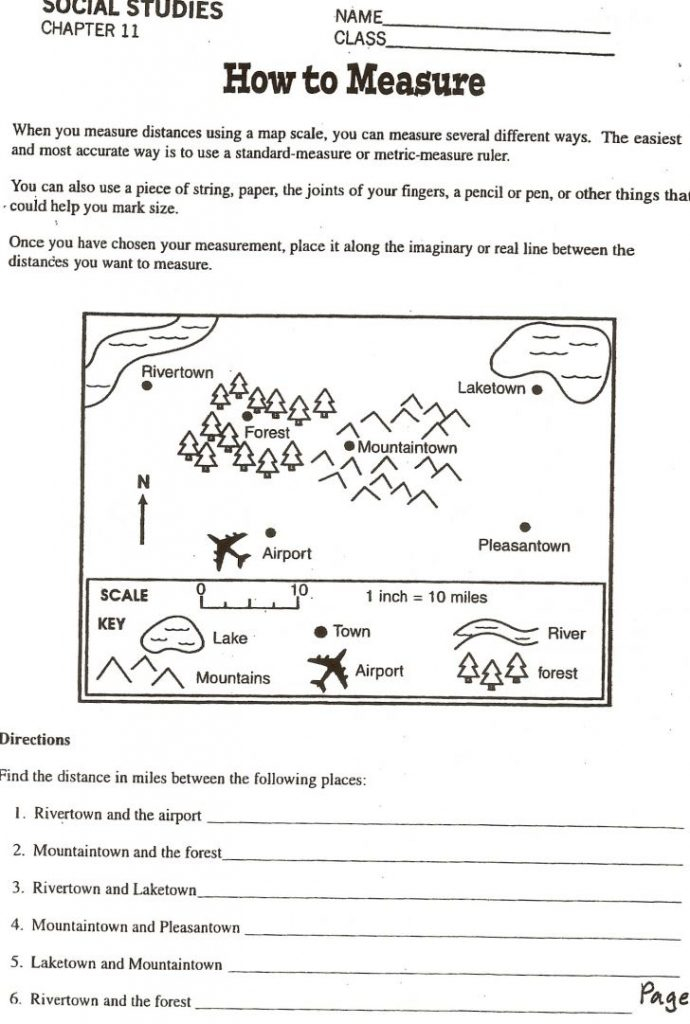 Map Skills Worksheets 3Rd Grade Siteraven Pertaining To Map Skills Worksheets 3Rd Grade Siteraven Pertaining To