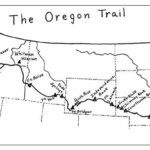 Oregon Trail Map Printable Oregon Trail Learn