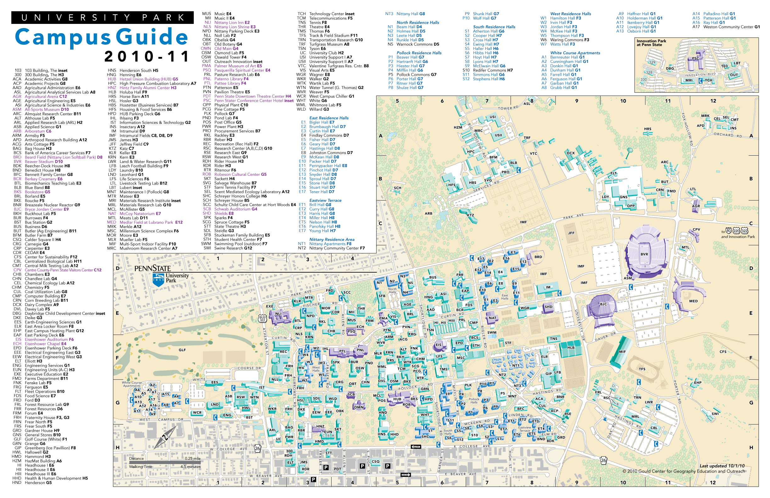 Penn State University Park Campus Maps Download The Maps 