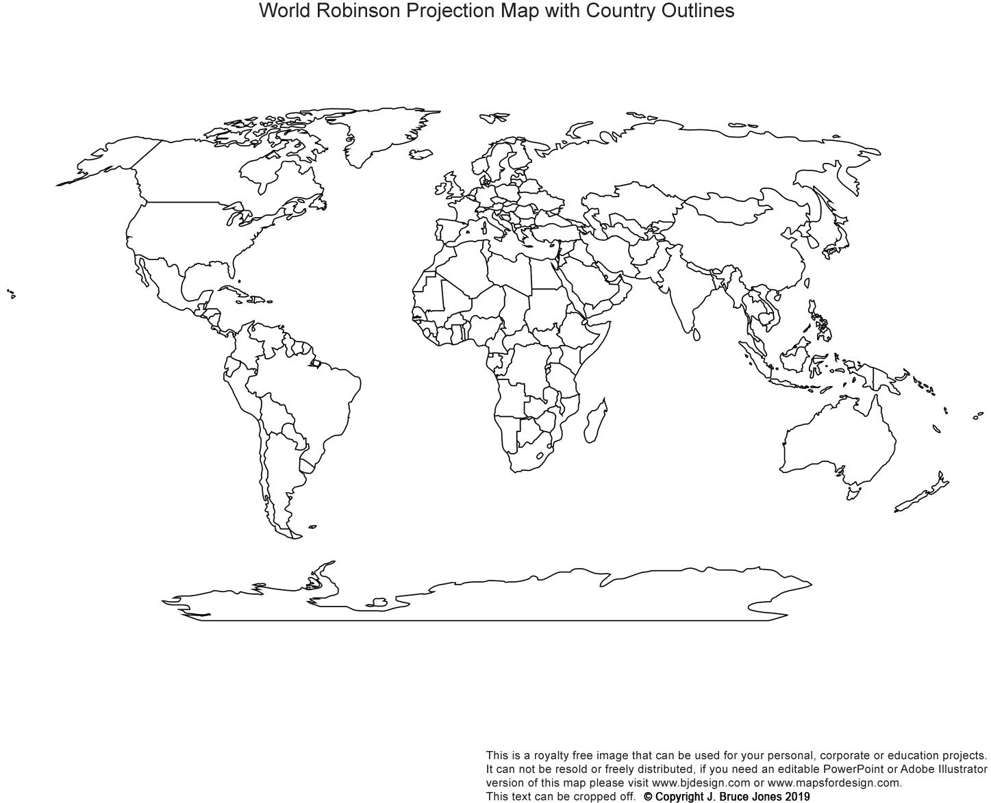 Printable Blank World Outline Maps Royalty Free Globe 