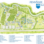 Printable Map Of The Penn State Berks Campus Http bk