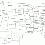 Printable Map Of USA Map Of United States