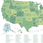 Printable US National Parks Map File Type 300dpi PDF