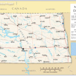 Reference Maps Of North Dakota USA Nations Online Project