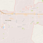 Small Map Of Simi Valley Ca Weinstein Construction