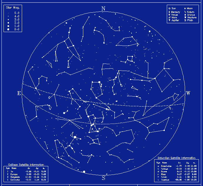 Star Charts Constellation Maps Star Map For Winter 