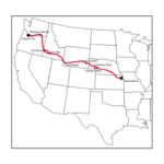 This Printable Oregon Trail Map Shows The Path Of The