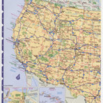 Usa Map Western United States Road Map Printable