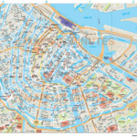 Vector Amsterdam City Map In Illustrator And PDF Digital