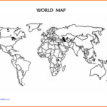World map template printable blank world map countries