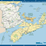 Atlantic Provinces Map Digital Creative Force
