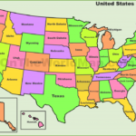 Basic Printable Map Of The United States Printable US Maps