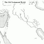 Blank Bible Map Of Abraham Journey Google Search Bible