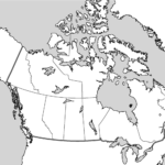 Blank Canada Map Free Printable Maps