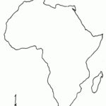 Blank West Africa Map Printable Blank Africa Map Printable
