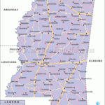 Buy Mississippi Road Map