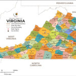 Buy Virginia County Map