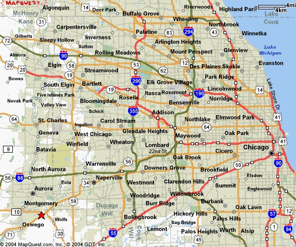 Chicago Suburbs Map Pinotglobal