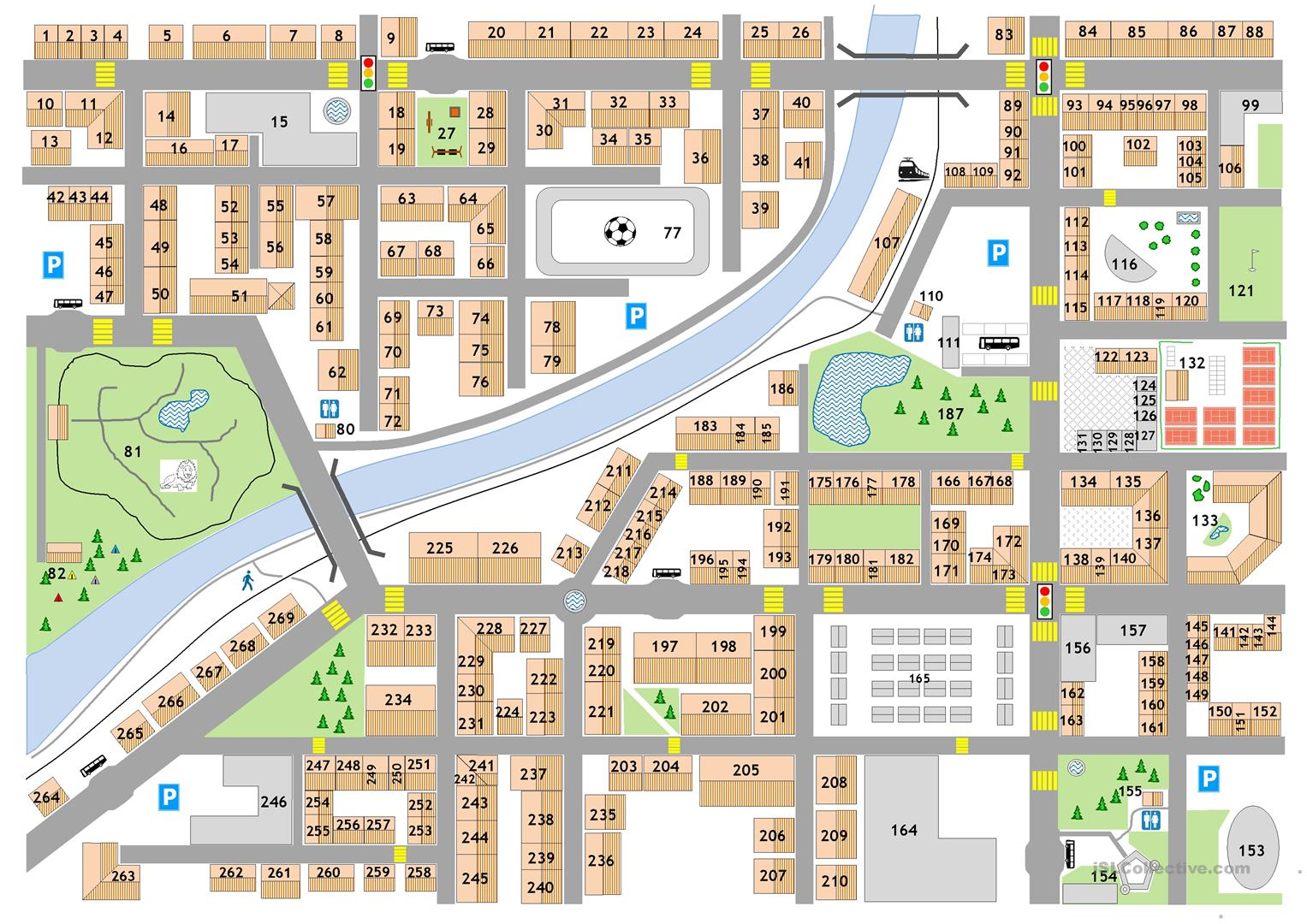 City Map Worksheet Free ESL Printable Worksheets Made By 