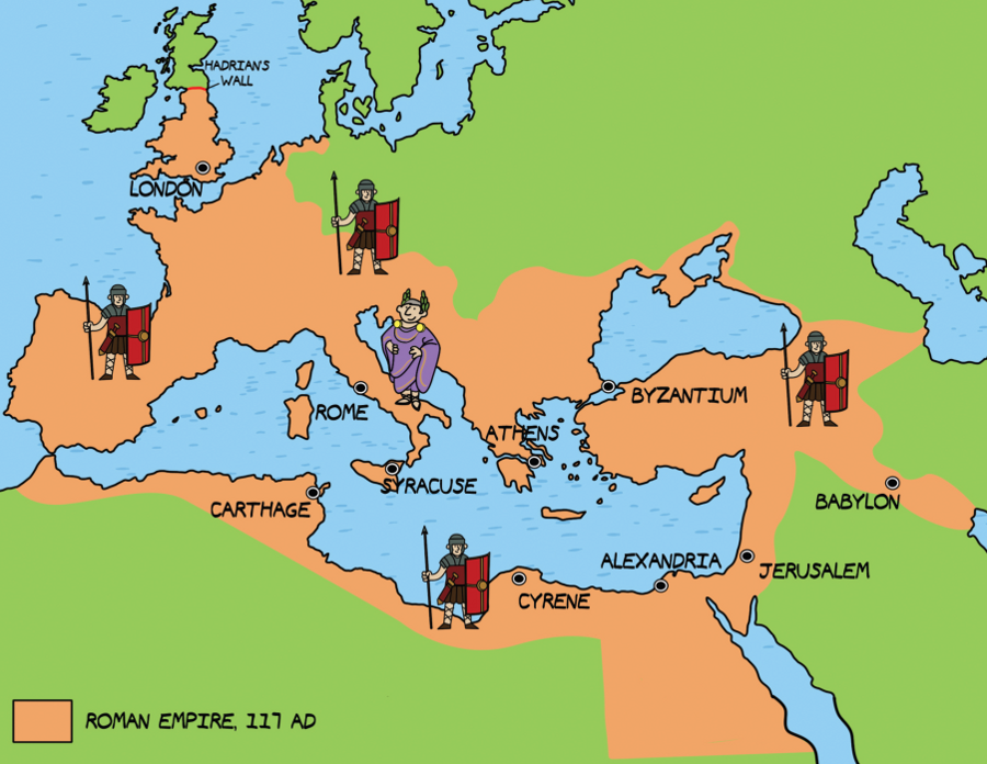 Core Knowledge Ancient Rome Map Ancient Rome Lessons 