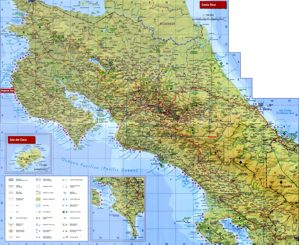 Cs Area Free Print Map South America Costa Rica Implrs 