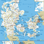 Detailed Clear Large Road Map Of Denmark Ezilon Maps