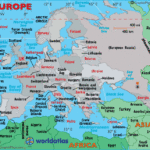 Europe Capital Cities Map And Information Page