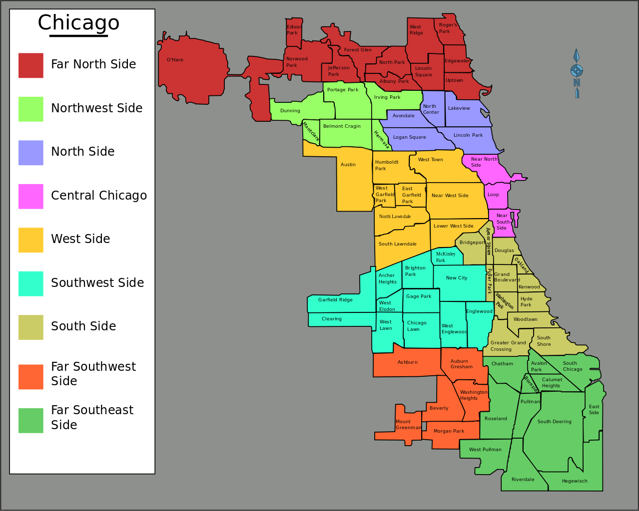 File Chicago Neighborhoods Outline svg Wikimedia Commons