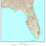 Florida Political Map Florida Elevation Map By County